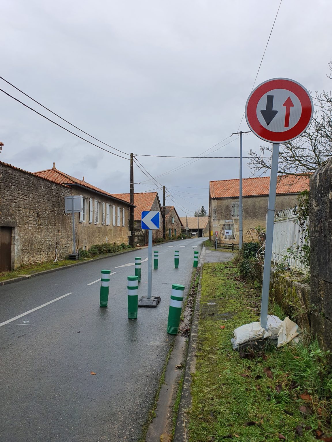 Les écluses sur voirie au Châtaignier